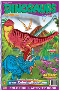 Dinosaurs Big Coloring Books