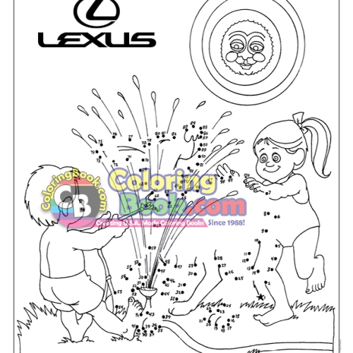 Lexus Imprintable Coloring and Activity Book