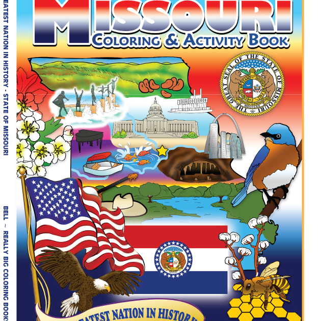 Iowa State Coloring Book Iowa State Coloring Book 8.5 x 11 - Really Big Coloring Books®