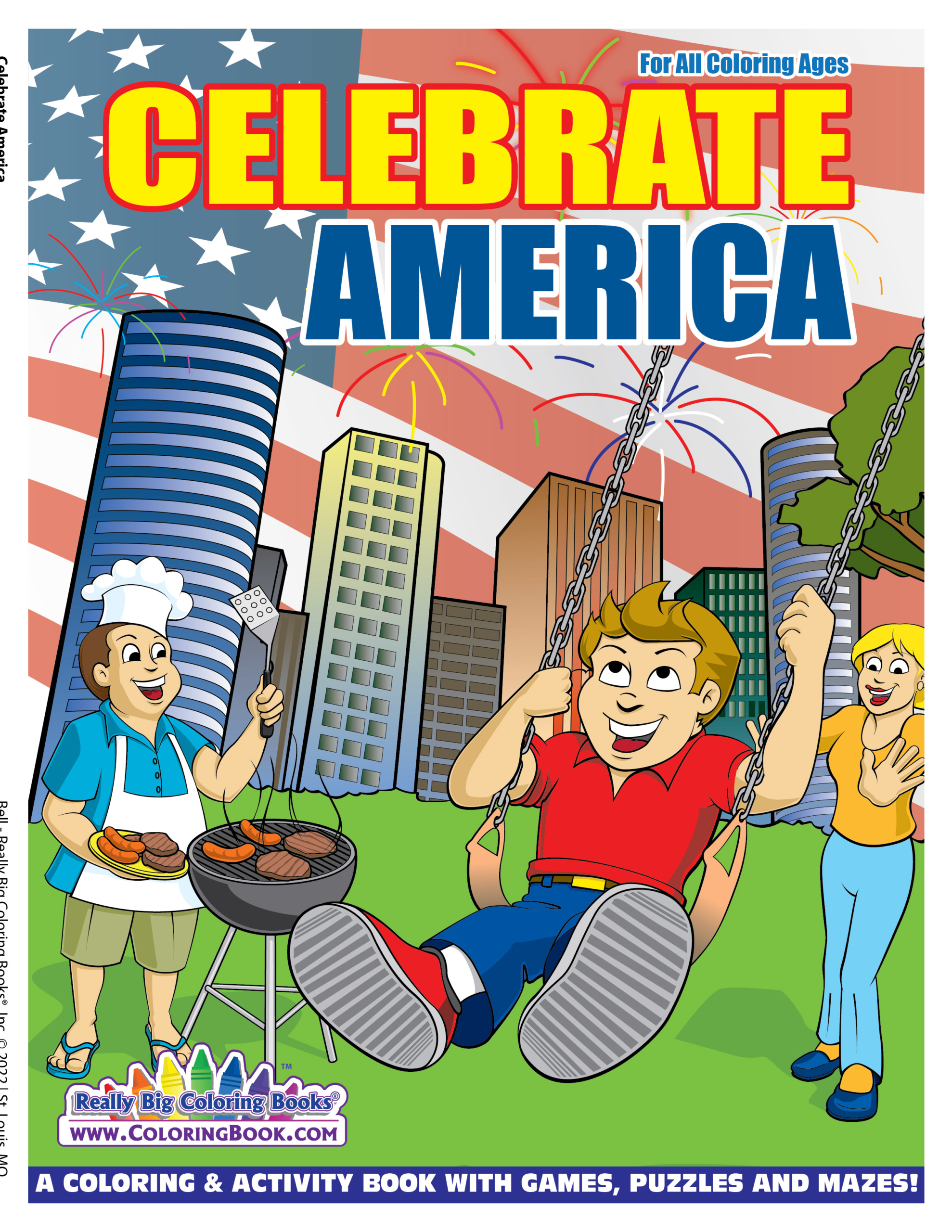 Celebrate America Coloring Book